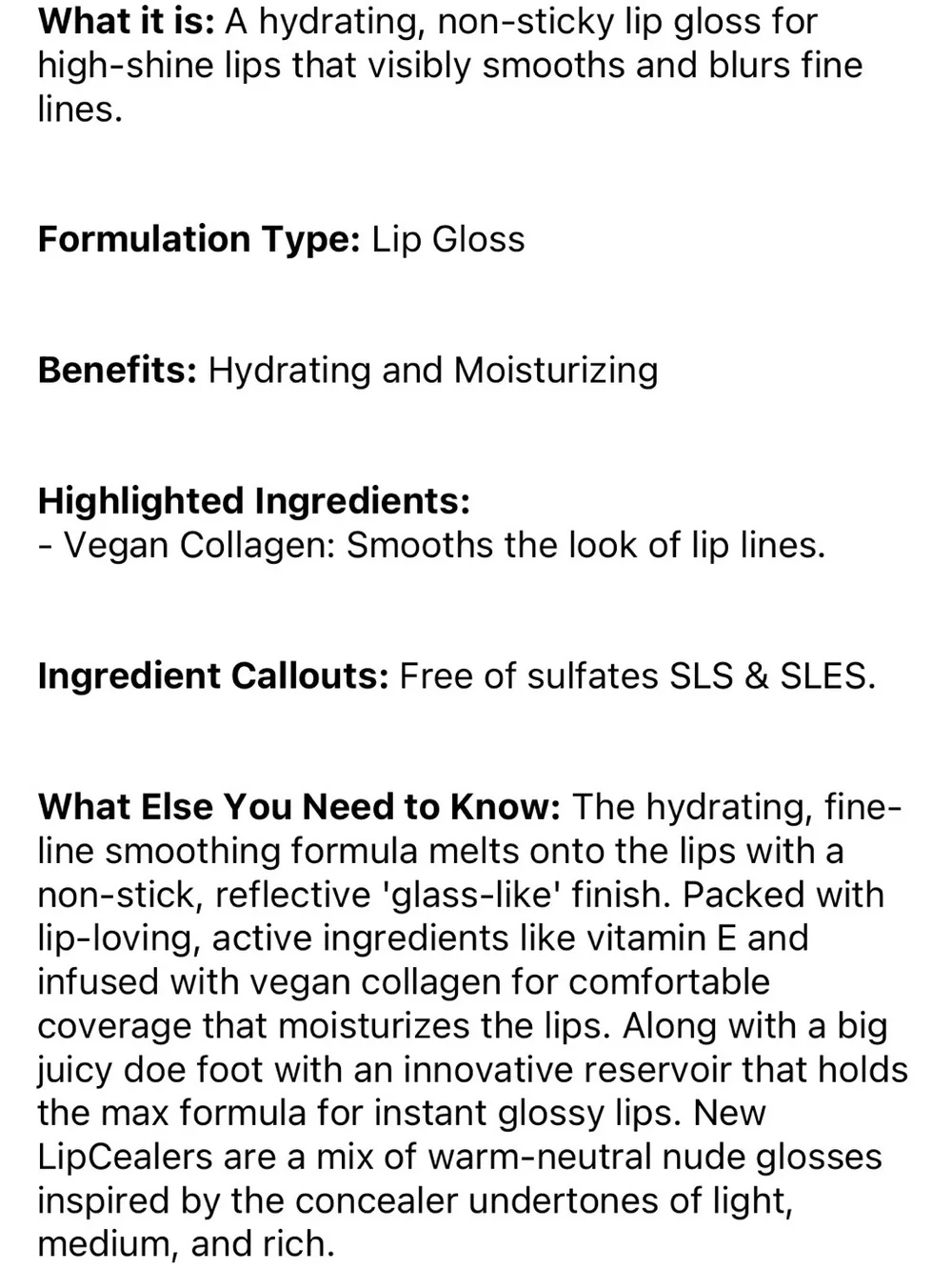 HUDA BEAUTY faux filler lip gloss- honey